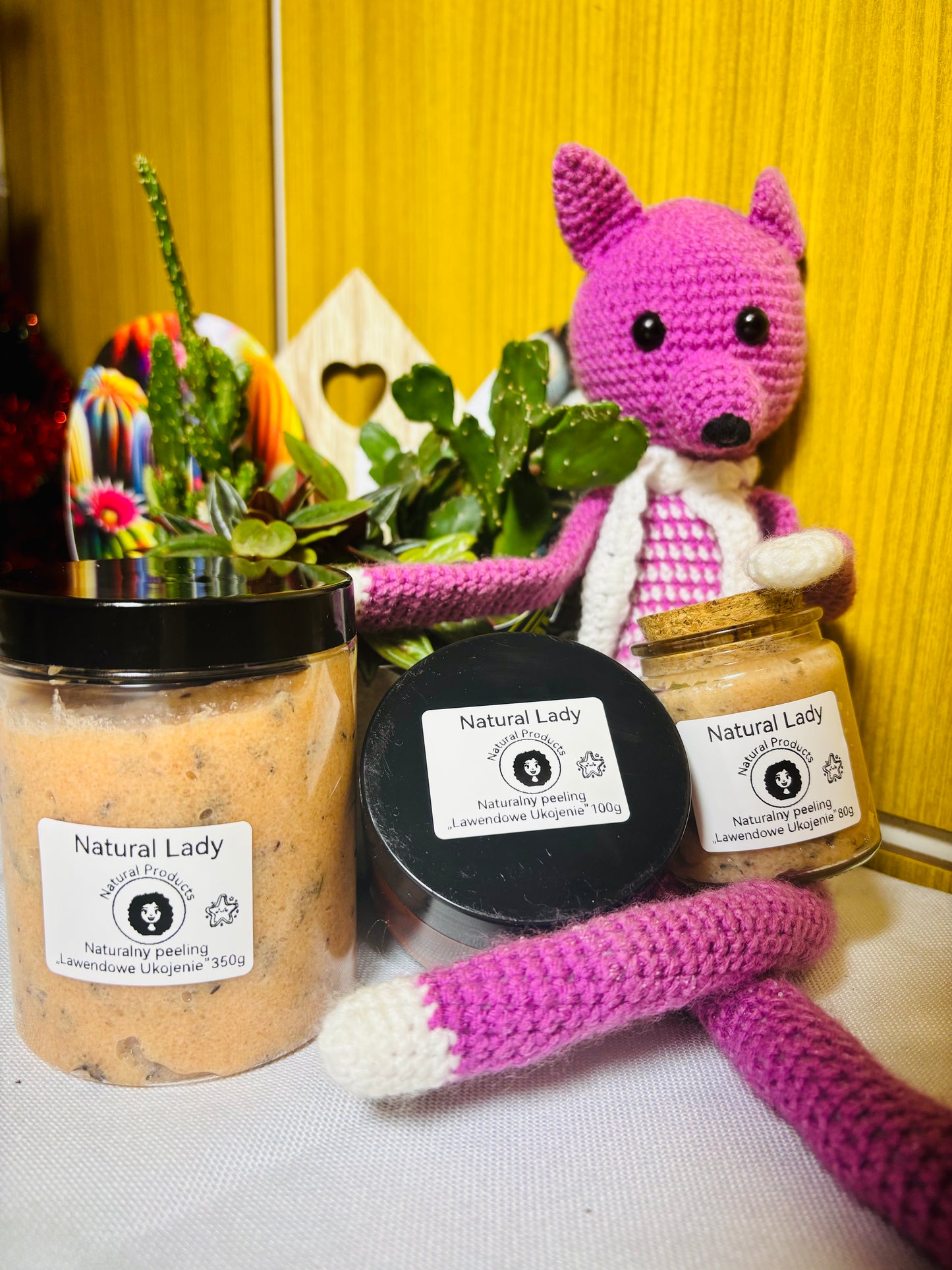 Naturalny peeling „ Lawendowe Ukojenie”350g